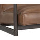 Lyric Vintage Caramel Leather Lounge Chair